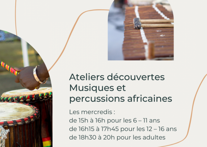 Cours Musiques et percussions africaines - CMTRA